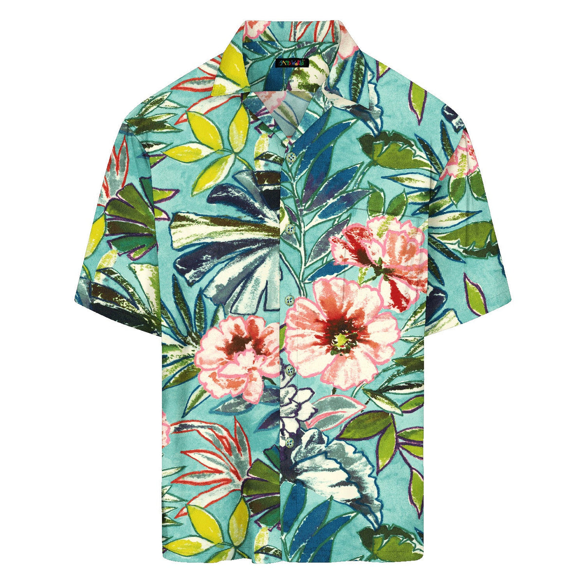 Men's Limited Edition Retro Aloha Shirt - Sachet