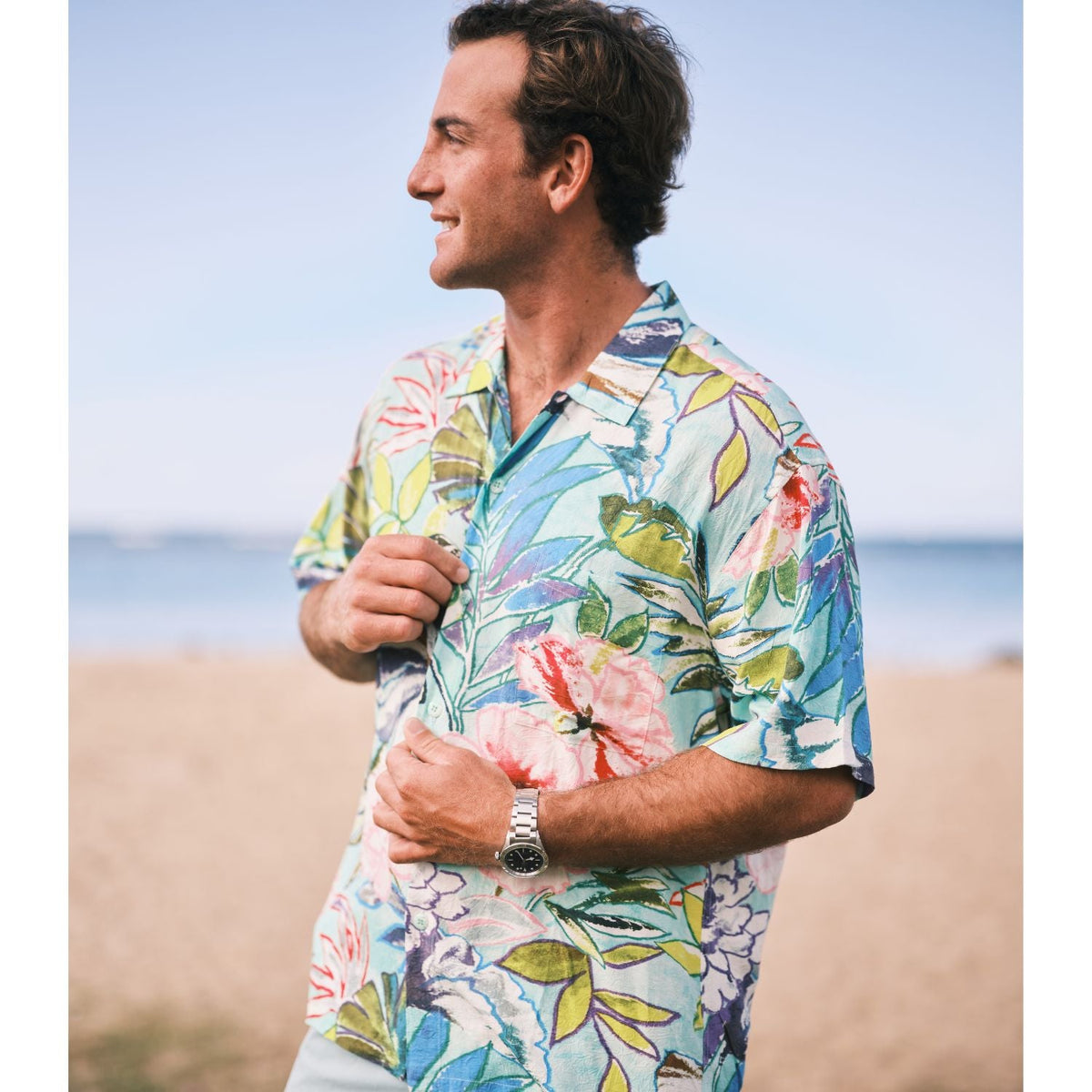 Men's Limited Edition Retro Aloha Shirt - Sachet