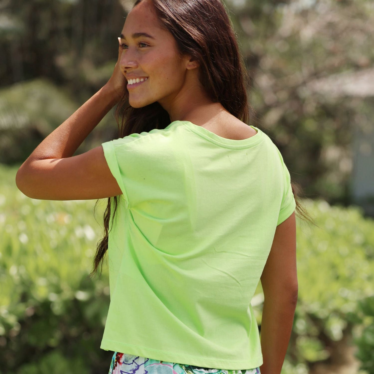 Ladies Solid Knit T-Shirts