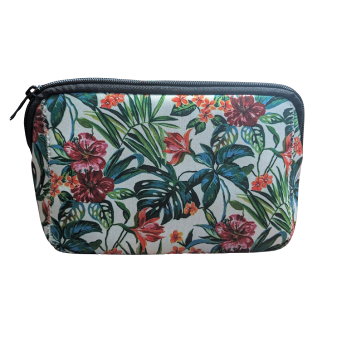 Neoprene Travel Pouch - Tropical Vacation