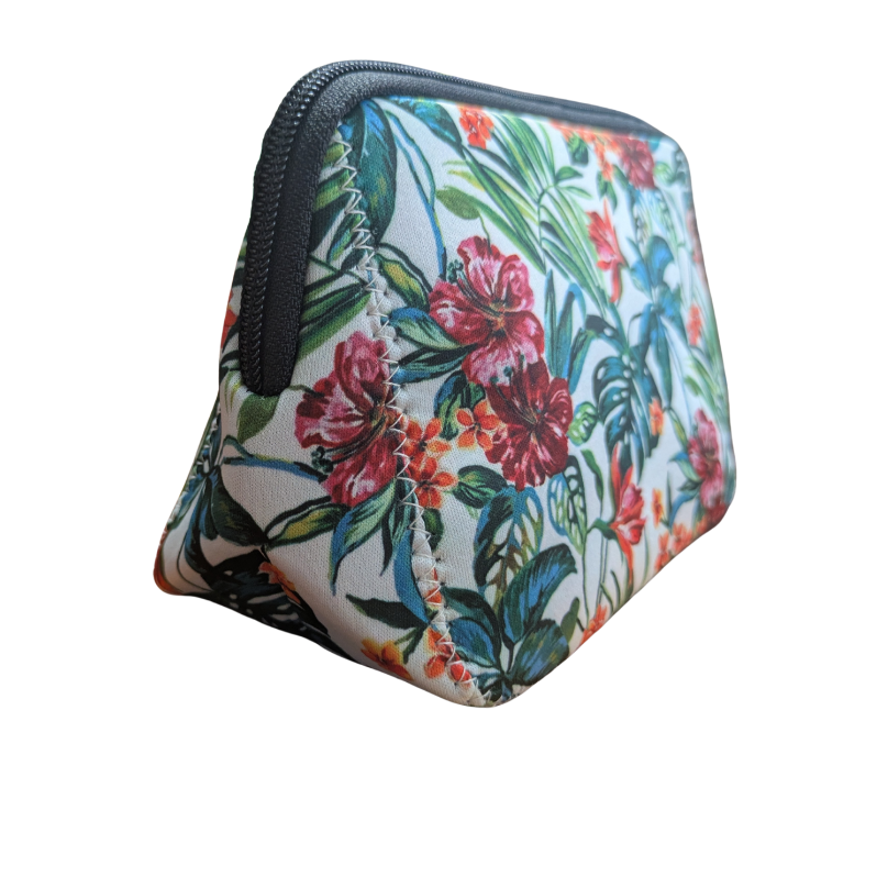 Neoprene Travel Pouch - Tropical Vacation