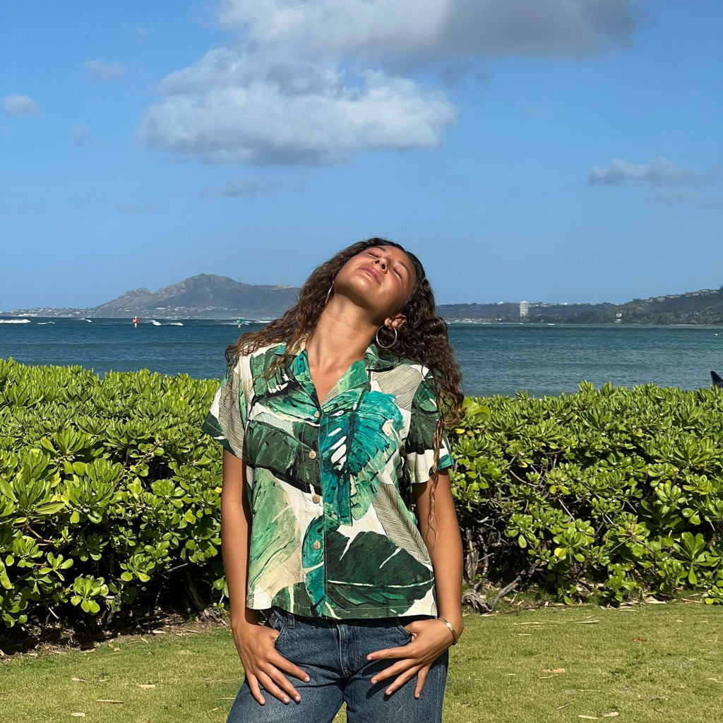 Print Top - Palo Santo