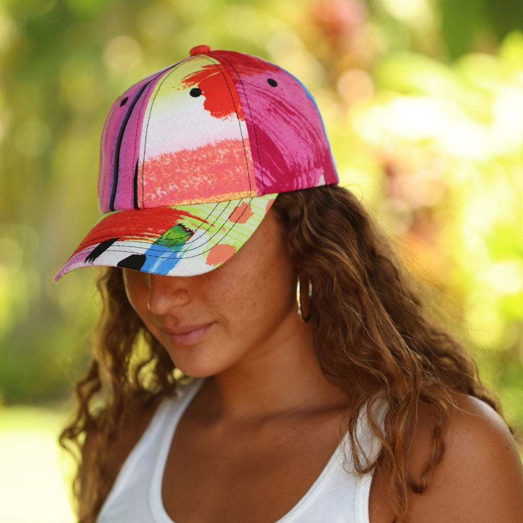 Jams World Rayon Cap With Back Embro Patch - Cayenne