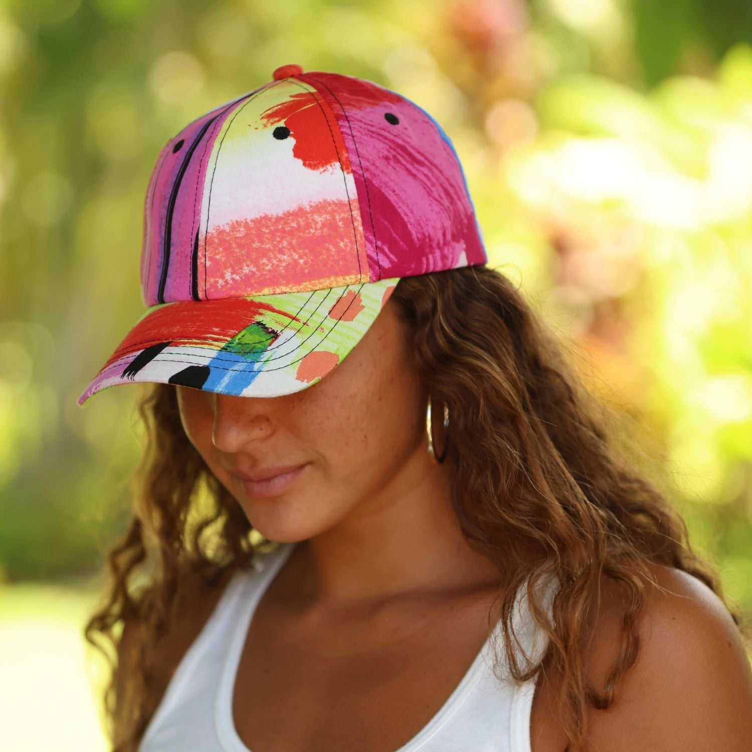Jams World Rayon Cap With Back Embro Patch - Cayenne