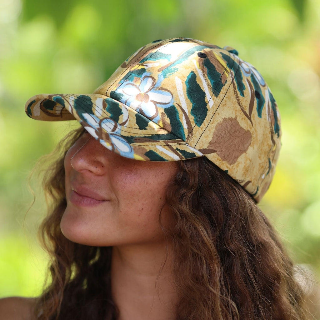 Jams World Rayon Cap With Back Embro Patch - Maile