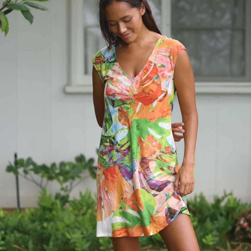 Sherry Dress - Monstera