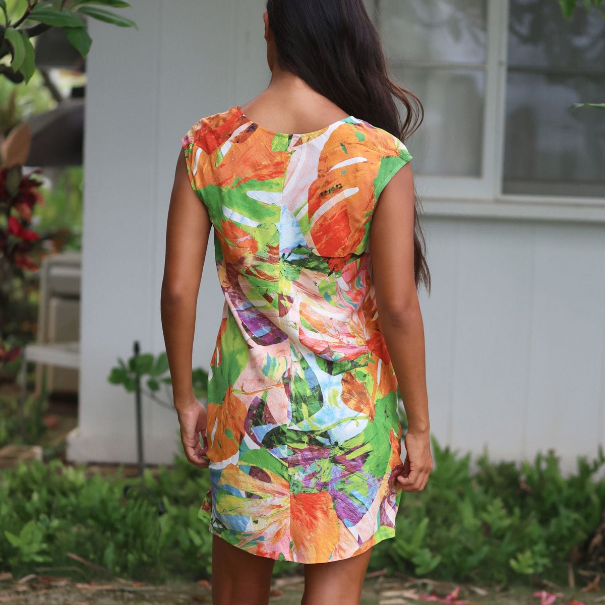 Sherry Dress - Monstera