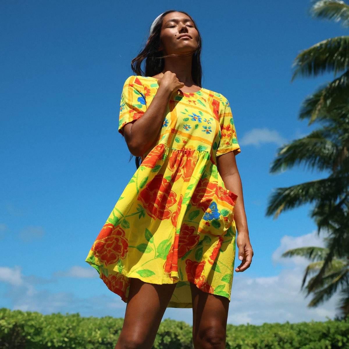 Judy Dress - Texas Tile