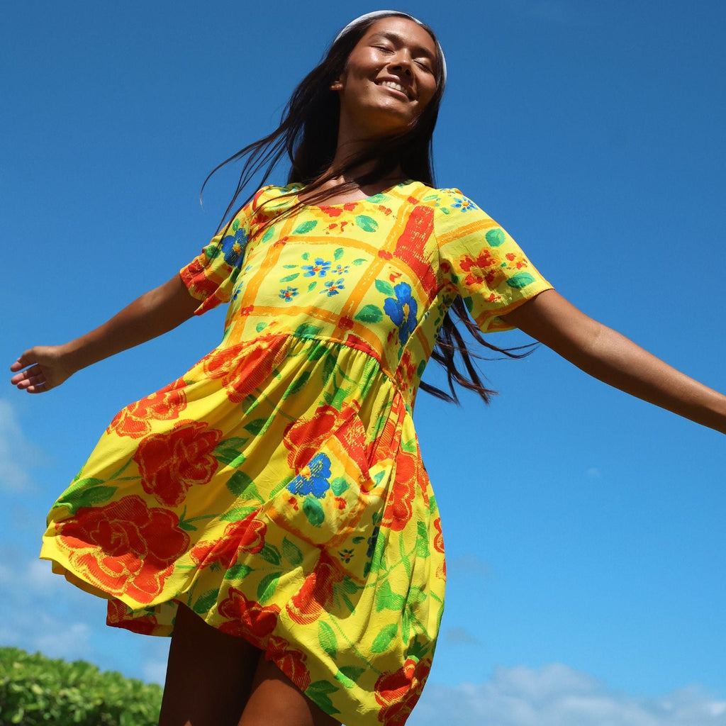 Judy Dress - Texas Tile