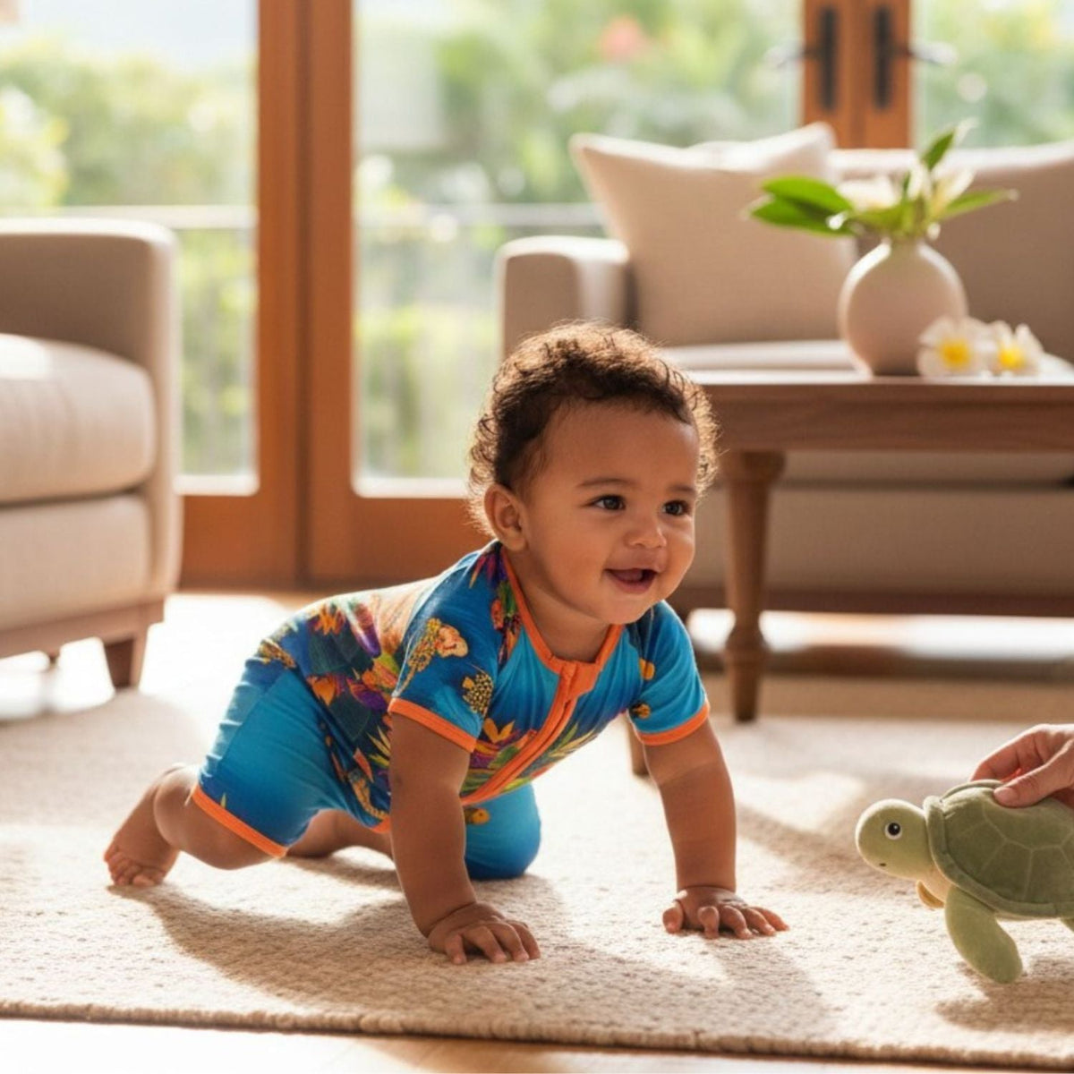 Baby Jumpsuit - Montego Bay