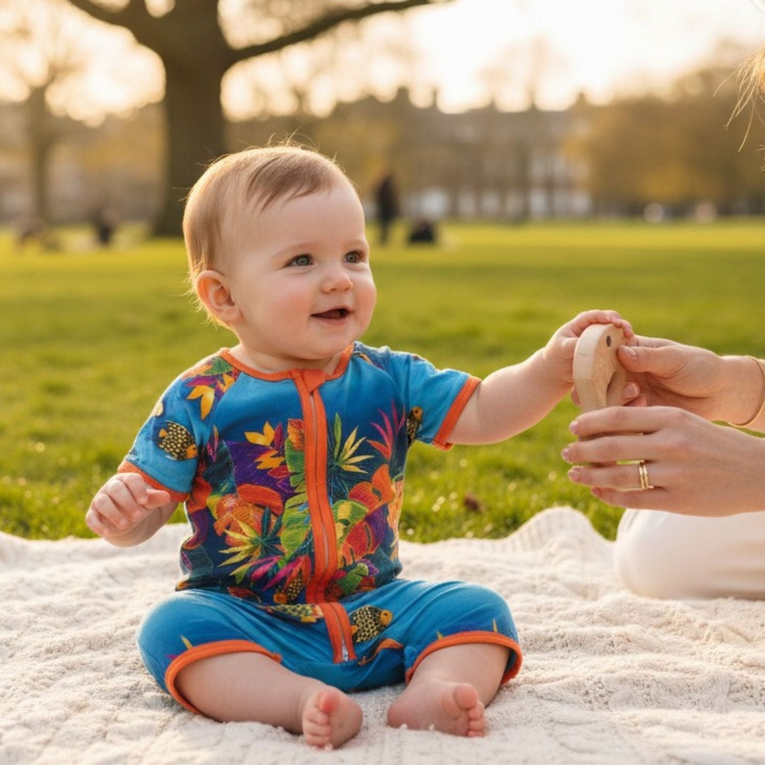 Baby Jumpsuit - Montego Bay