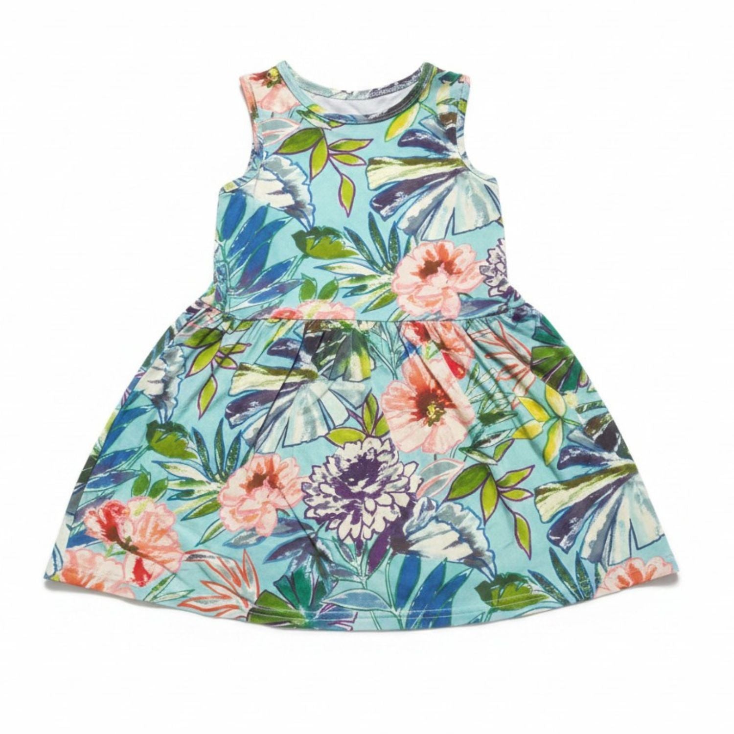 Baby/Toddler Girls Sleeveless Ruffle Dress - Sachet