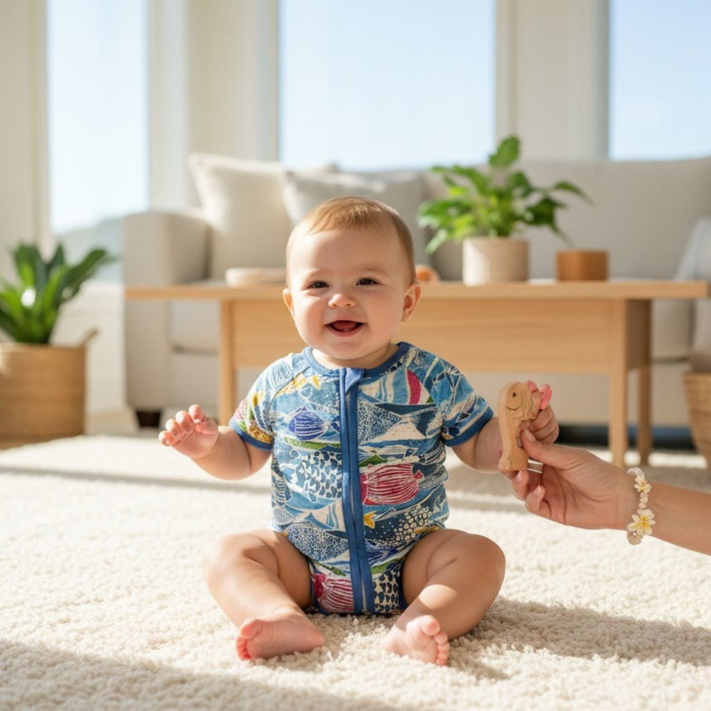 Baby Jumpsuit - Rainbow Runner